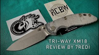 Hinderer XM18 3 inch NonFlipper TriWay Review  The Best Hinderer EDC Knife [upl. by Nala]