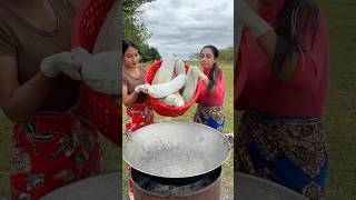 How to cook wax gourd cake recipe shortvideo shorts cooking food recipe [upl. by Eniar]