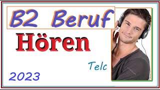 Telc Hören B2  Deutsch Test für den Beruf [upl. by Francklyn]