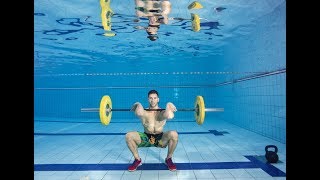 Underwater CrossFit  photo session Colliery CrossFit Ostrava [upl. by Uliram]