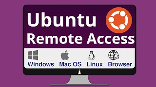 Ubuntu Remote Desktop Access with ThinLinc [upl. by Arraic]