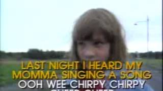 Chirpy Chirpy Cheep Cheep  Video Karaoke Pioneer [upl. by Eilak846]