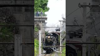 【4K縦動画】C58363 門鉄デフ！秩父鉄道・SLパレオ 影森上り白煙！ ChichibuRailway Steam locomotive Class C58 quotPALEO EXPRESSquot [upl. by Ahsilef]