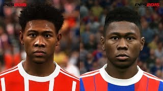 PES  FC Bayern Faces Past amp Present Comparison [upl. by Ing223]