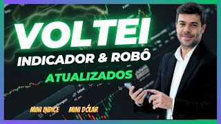 ELE VOLTOU COHEN INDICADOR E ROBÔ GRATIS MINI INDICE E MINI DÓLAR [upl. by Airahcaz]