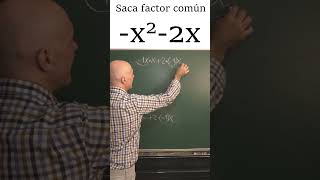 SACA FACTOR COMÚN FACTORIZACIÓN Matemáticas Básicas [upl. by Acinna930]