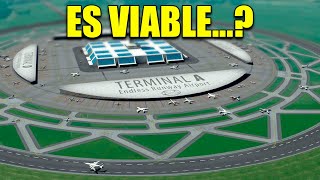 Las futuristas Pistas de Aeropuertos Circulares [upl. by Merry]