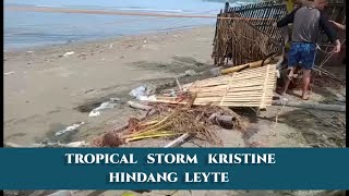 TROPICAL STORM KRISTINE  HINDANG LEYTE [upl. by Fennie123]