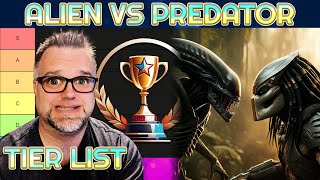 The Definitive Alien amp Predator Movie Tier List – Who Comes Out on Top  Tier List [upl. by Aissej42]