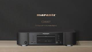 Marantz CD6007  lecteur CD compatible HiRes  Cobrafr [upl. by Lalage]