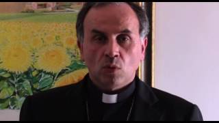 Testimonianza di mons Domenico Pompili per pellegrinaggio Macerata Loreto [upl. by Farmann952]