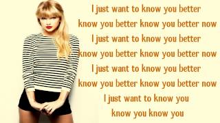 Everything Has Changed Taylor Swift ft Ed Sheeran Lyrics [upl. by Narcho635]