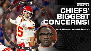 Shannon Sharpe is VERY CONCERNED for Patrick Mahomes and the Chiefs 😳  First Take [upl. by Mommy]