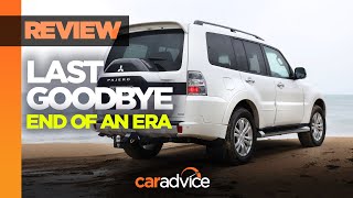 2019 Mitsubishi Pajero Shogun review Farewelling a hero  CarAdvice Drive [upl. by Calandra]