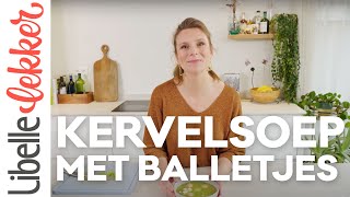 Kervelsoep met balletjes van Natalie [upl. by Benilda]