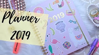 MEU PLANNER 2019 DA RENNER GAROTA BATOM [upl. by Arondell557]