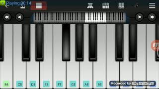 Ninaithu Ninaithu Paarthal  7g Rainbow Colony  Perfect Piano [upl. by Einnoj]