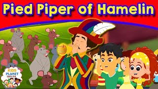 THE PIED PIPER OF HAMELIN  Fairy Tales In English  Bedtime Stories  English Cartoon For Kids [upl. by Atirrehs191]