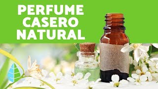 Cómo hacer PERFUME NATURAL CASERO  Elaboración de PERFUMES NATURALES [upl. by Pournaras]