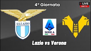 Lazio vs Hellas Verona con telecronaca in diretta live [upl. by Sall]