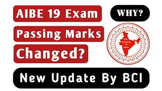 AIBE 19 Exam Passing Marks  Negative Marking  aibe exam preparation  aibe xix [upl. by Akem]