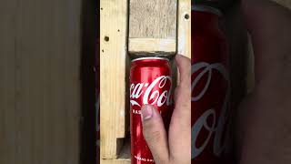 Recycling ideascancrushingcancrushinsatisfyingDIYCan crushingWooden machineCan recycling [upl. by Refanej171]