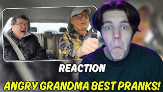 ANGRY GRANDMA BEST PRANKS COMPILATION REACTION [upl. by Eilasor]