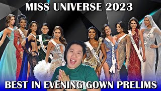 Miss Universe 2023  Best in Evening Gown Prelims [upl. by Eeliab]