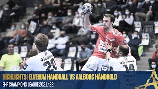 HIGHLIGHTS  Elverum Handball vs Aalborg Håndbold  Round 10  EHF Champions League 202122 [upl. by Hendrika]