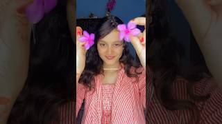 Flower earring hack🌼🤯try kiya💁🏻youtubeshorts ytshorts viralvideo trending shorts flowers [upl. by Gellman]