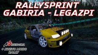 Nuevo Tramo Rallysprint Gabiria  Legazpi  Nuevo MODO RALLY en Assetto Corsa [upl. by Barbur199]