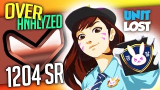 Overwatch Coaching  DVa  BRONZE 1204 SR  OverAnalyzed [upl. by Sucy]