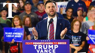 LIVE JD Vance hosts MAGA rally in Pennsylvania [upl. by Hammer873]