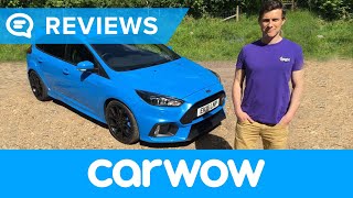 Ford Focus RS Hot Hatch 2017 review  Mat Watson Reviews [upl. by Allertse]