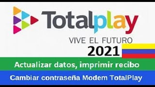 Como obtener el recibo de Totalplay Colombia fácil y sencillo [upl. by Aelahc]