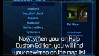 How to Add custom maps on Halo Custom Edition [upl. by Eilegna815]