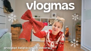 vlogmas ☃️  przegląd świątecznych dekoracji  powrót do Polski amp odpoczynek [upl. by Doloritas]