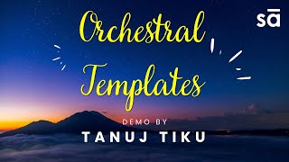 An orchestral template demo with Vienna Symphonic Library  Tanuj Tiku  SudeepAudiocom [upl. by Atis]