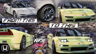 Honda NSX TypeR 1992  Nfs Heat  Customization [upl. by Beffrey]