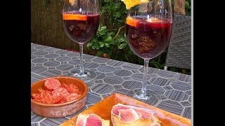 Sangria au Banyuls  Les recettes de Sergio [upl. by Edlun]