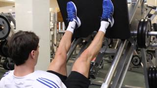 Panturrilha no leg press horizontal unilateral [upl. by Onitnerolf241]