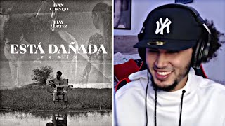 Temazo Ivan Cornejo  Esta Dañada Remix Ft Jhay Cortez REACCION [upl. by Nnaecyoj]