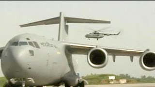 Indian Air Force inducts C17 Globemaster its biggest transport aircraft [upl. by Emerson]