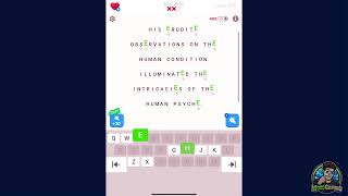 Cryptogram Word Brain Puzzle Levels 364  368 Answers [upl. by Nwahsak]