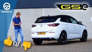 Lekker scheurijzer Opel Grandland GSe 2023  3 PLUSPUNTEN amp 3 MINPUNTEN   REVIEW AutoRAI TV [upl. by Dnana]