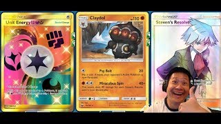 CLAYDOL Deck From Celestial Storm 160 GX Level BASE DMG Really Hates Steven [upl. by Mercie]