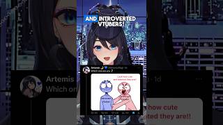 Introverted VS Extroverted which one are you❔ vtuber shorts [upl. by Maroney]