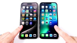 iPhone 15 Pro Max vs iPhone 13 Pro Max Speed Test [upl. by Kelcey317]