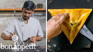 How an Indian Master Chef Makes Dosas Idli amp More  Handcrafted  Bon Appétit [upl. by O'Brien]