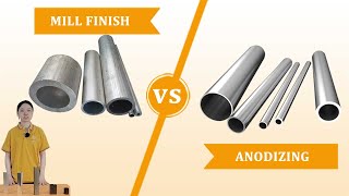 Mill finish VS Anodizing Aluminum wellste [upl. by Etteyafal]